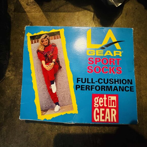 LA Gear Vintage Slouch Socks - Picture 2 of 3